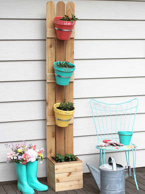 picket fence planter