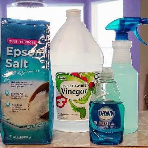 epsom salt and vinegar