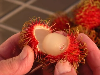 frutta di rambutan