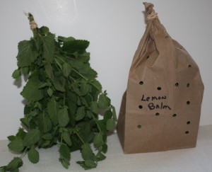 air dried herbs